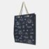 Chanel Navy Canvas and Leather Icon Chain Tote Bag - Image 2