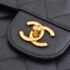 Chanel Jumbo Black Calfskin Caviar Double Flap Bag with GHW - Image 9