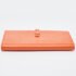 Chanel Orange Leather CC Flap Continental Wallet - Image 9