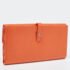 Chanel Orange Leather CC Flap Continental Wallet - Image 6