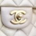 Chanel Gold Leather Classic Double Flap Medium Bag - Image 5
