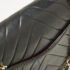 Chanel Black Chevron Leather Medium Classic Double Flap Bag - Image 5