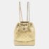 Chanel Gold Quilted Aged Leather Small Gabrielle Backpack