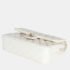 Chanel White Quilted Caviar Small Classic Double Flap Bag - Image 4