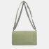 Chanel Green Chevron Leather Medium Boy Flap Bag - Image 2