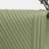 Chanel Green Chevron Leather Medium Boy Flap Bag - Image 6