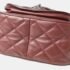 Chanel Burgundy Leather Paris-Salzburg Quilted Saddle Bag - Image 4