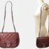 Chanel Burgundy Leather Paris-Salzburg Quilted Saddle Bag - Image 3