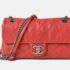 Chanel Red Caviar Quilted Mini Simply CC Flap Bag - Image 2