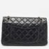 Chanel Black Quilted Aged Leather Reissue 2.55 Classic 226 Flap Bag - Image 4