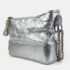 Chanel Silver Leather Medium Gabrielle Shoulder Bags - Image 2