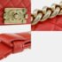 Chanel Red Leather Small Boy Shoulder Bag - Image 6