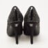 Chanel Black Sequins CC Pumps Size 37.5 - Image 5