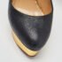Charlotte Olympia Black Leather Dolly Platform Pumps Size 38 - Image 7