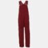 Chloe Burgundy Crepe Buckled Jumpsuit L