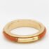 Chloe Enamel Gold Band Ring Size 52 - Image 5