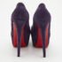 Christian Louboutin Purple Python Daffodile Pumps Size 39 - Image 5