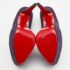 Christian Louboutin Purple Python Daffodile Pumps Size 39 - Image 6