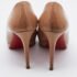 Christian Louboutin Beige Patent Leather New Simple Pumps Size 38.5 - Image 5