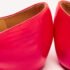 Christian Louboutin Neon Pink Leather Croisette Flats Size 38.5 - Image 8