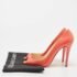 Christian Louboutin Pink Patent Leather Flo Pumps Size 37 - Image 9