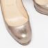 Christian Louboutin Metallic Leather New Simple Pumps Size 37.5 - Image 7