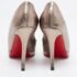 Christian Louboutin Metallic Leather New Simple Pumps Size 37.5 - Image 5