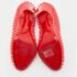 Christian Louboutin Coral Pink Patent Leather Fifi Spikes Pumps Size 36.5 - Image 6