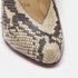 Christian Louboutin Beige/Brown Python Pumps Size 38.5 - Image 7