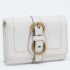 Coach Off White Leather Compact Wallet - Image 3