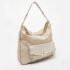 Coach Cream Op Art Fabric and Leather Madison Hobo - Image 3