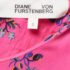Diane Von Furstenberg Pink Floral All-Over Motif Crepe Ruffle Detail Mini Dress S - Image 4