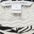Diane Von Furstenberg Black/White Printed Jersey Selene Dress M - Image 4