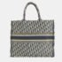 Dior Navy Blue Oblqiue Canvas Large Book Tote Tote Bag - Image 2