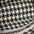 Dior Black/White Embroidered Macro Houndstooth Canvas Medium Book Tote - Image 7