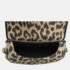 Dior Black, Beige Canvas Leopard Bobby Bag - Image 6
