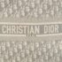 Dior Grey Oblique Embroidered Canvas Medium Book Tote - Image 5