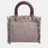 Dior Purple Tweed, Leather Ginza Limited Lady Dior Shoulder Bag - Image 3