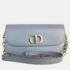 Dior Grey  Leather 30 Montaigne Shoulder Bag