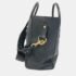 Dior Black  Leather Logo Studs Tote  Bag - Image 2
