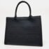 Dior Black Leather Book Tote Bag 36 - Image 2