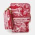 Dior Red Canvas Travel Multifunctional Pouch