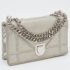 Dior Grey Shimmering Leather Mini Diorama Crossbody Bag - Image 3