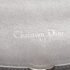 Dior Grey Shimmering Leather Mini Diorama Crossbody Bag - Image 8