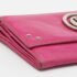 Dior Pink Leather Round Logo Flap Continental Wallet - Image 8