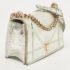 Dior Silver Leather Medium Diorama Flap Shoulder Bag - Image 3