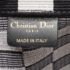 Dior Black/White Checkered Embroidered Canvas Large Book Tote - Image 10