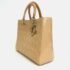Dior Beige Patent Leather Large Lady Dior Tote Bag - Image 3