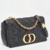 Dior Black Cannage Leather Medium Caro Shoulder Bag - Image 3