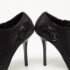 Dior Black Suede and Satin Bow Ankle Booties Size 38.5 - Image 8